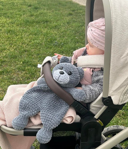 Crochet Bear Lovey Pattern