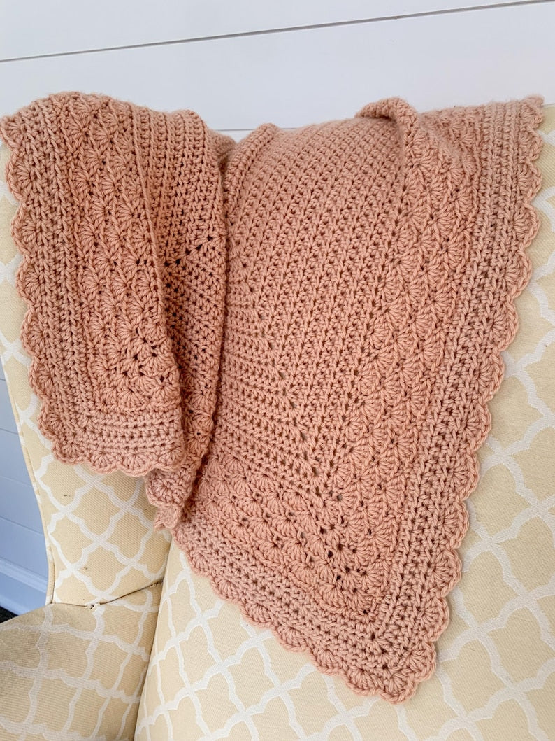 Birdie Baby Blanket Crochet Pattern