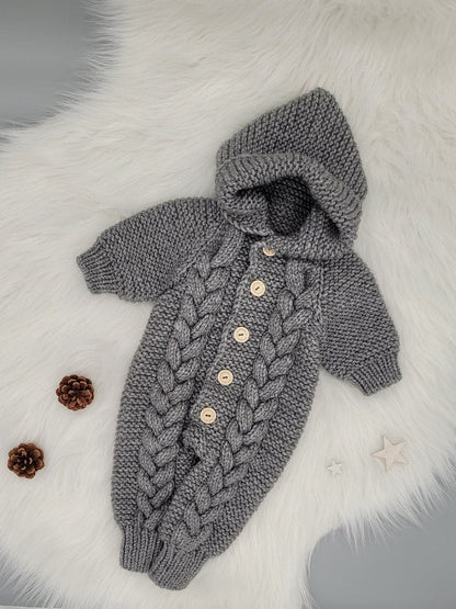 Baby Overall Knitting Pattern