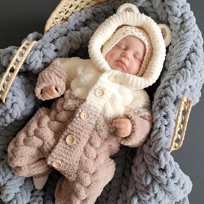 Baby Overall Knitting Pattern