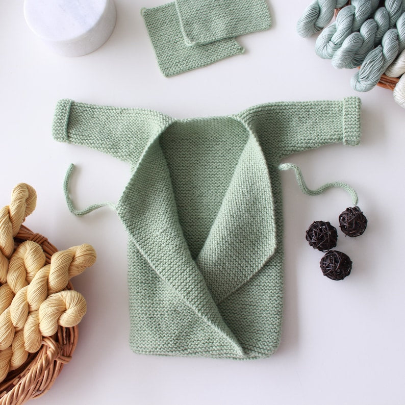 Wrap Swaddle Bag knitting pattern