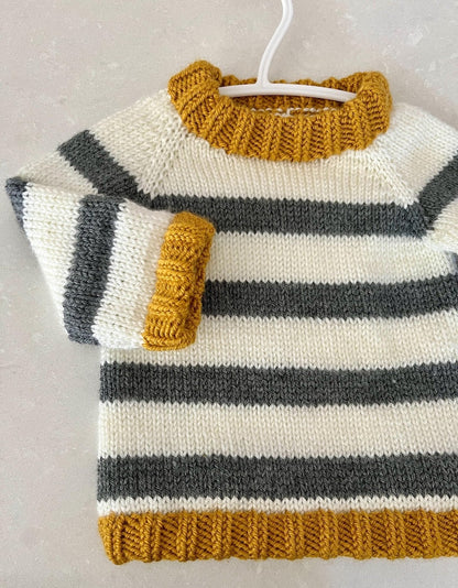 William Baby Sweater Knitting Pattern