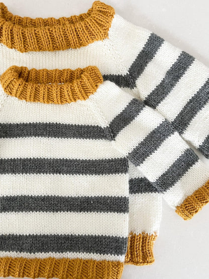 William Baby Sweater Knitting Pattern