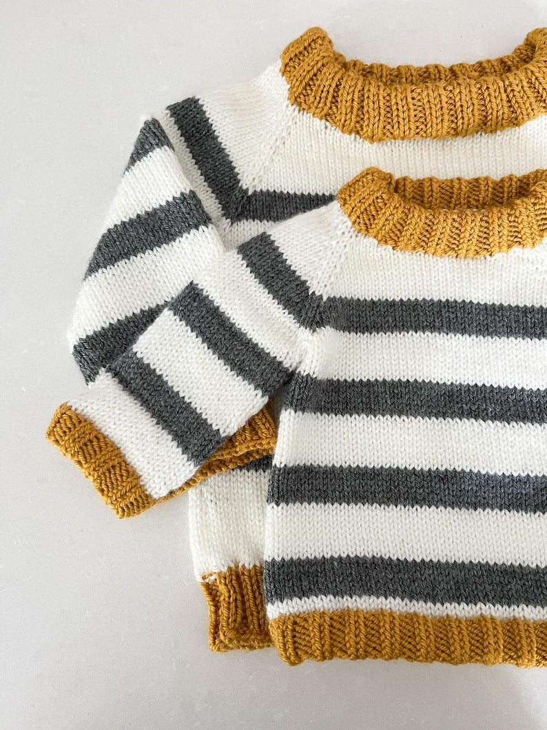 William Baby Sweater Knitting Pattern