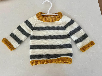 William Baby Sweater Knitting Pattern