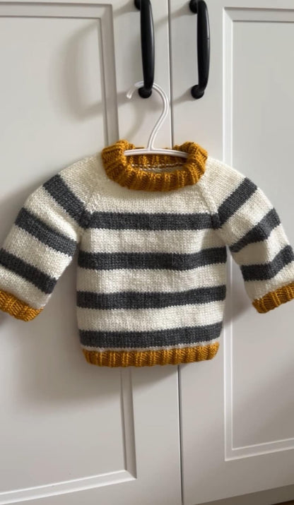 William Baby Sweater Knitting Pattern