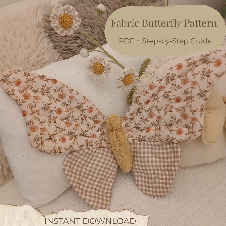 Butterfly sewing pattern