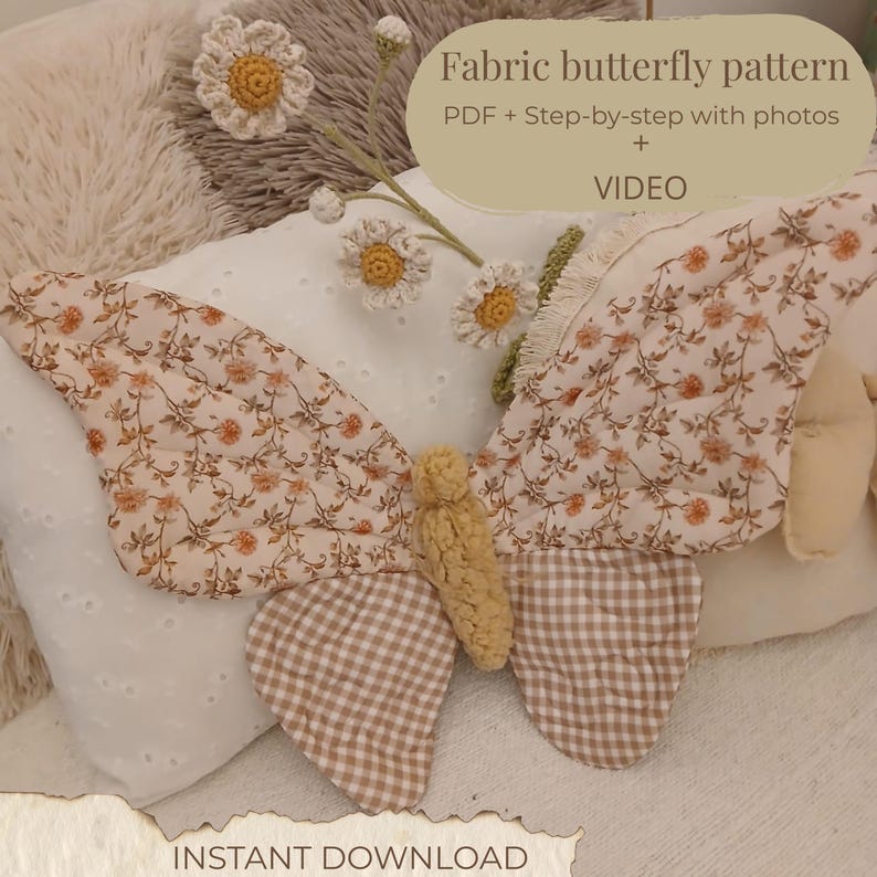 Butterfly sewing pattern