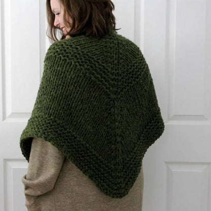 Triangle wrap Shawl Knitting Pattern