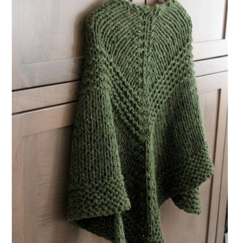 Triangle wrap Shawl Knitting Pattern