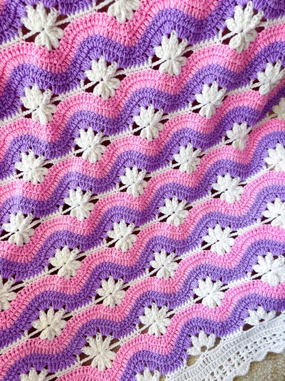 Crochet Wave Blanket Pattern