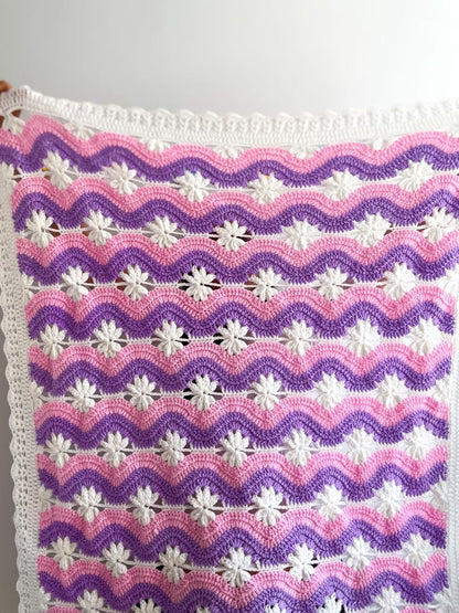 Crochet Wave Blanket Pattern