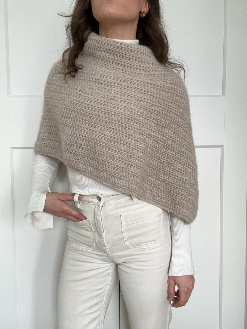 Jenny Poncho Crochet Pattern