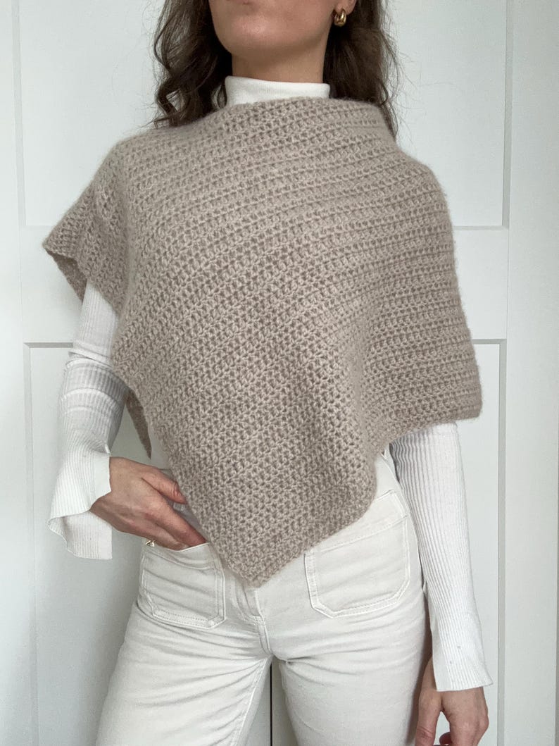 Jenny Poncho Crochet Pattern