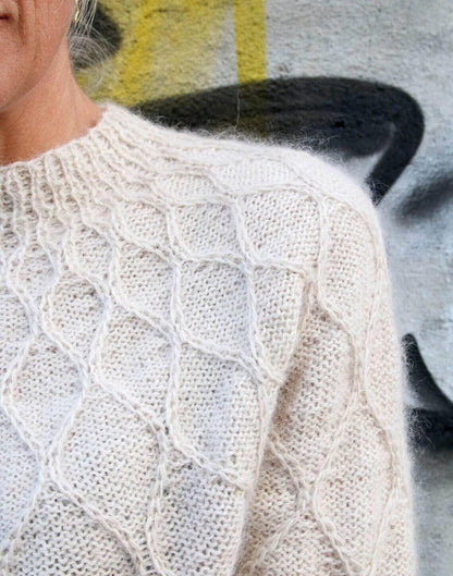 Feminine Top-Down Design Knitting Pattern