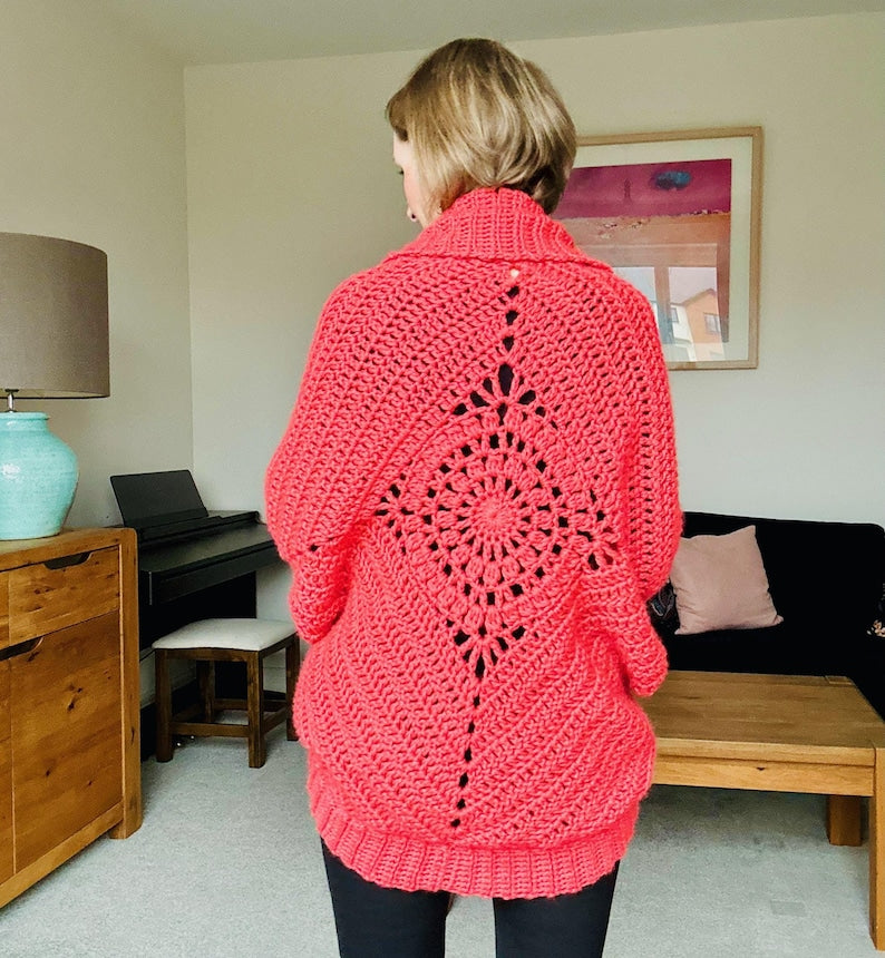 Dream Catcher Cardigan Crochet Pattern