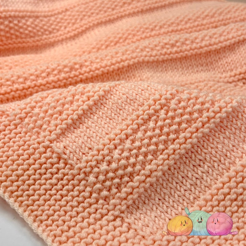 Pippa Baby Blanket - Knitted Pattern