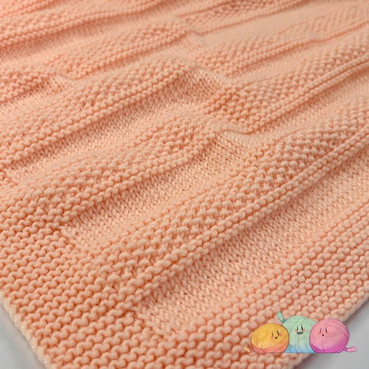Pippa Baby Blanket - Knitted Pattern
