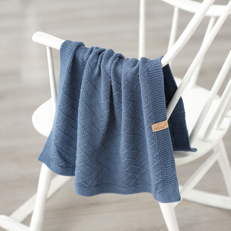 Easy Baby Blanket Knitting Pattern