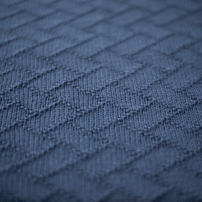 Easy Baby Blanket Knitting Pattern