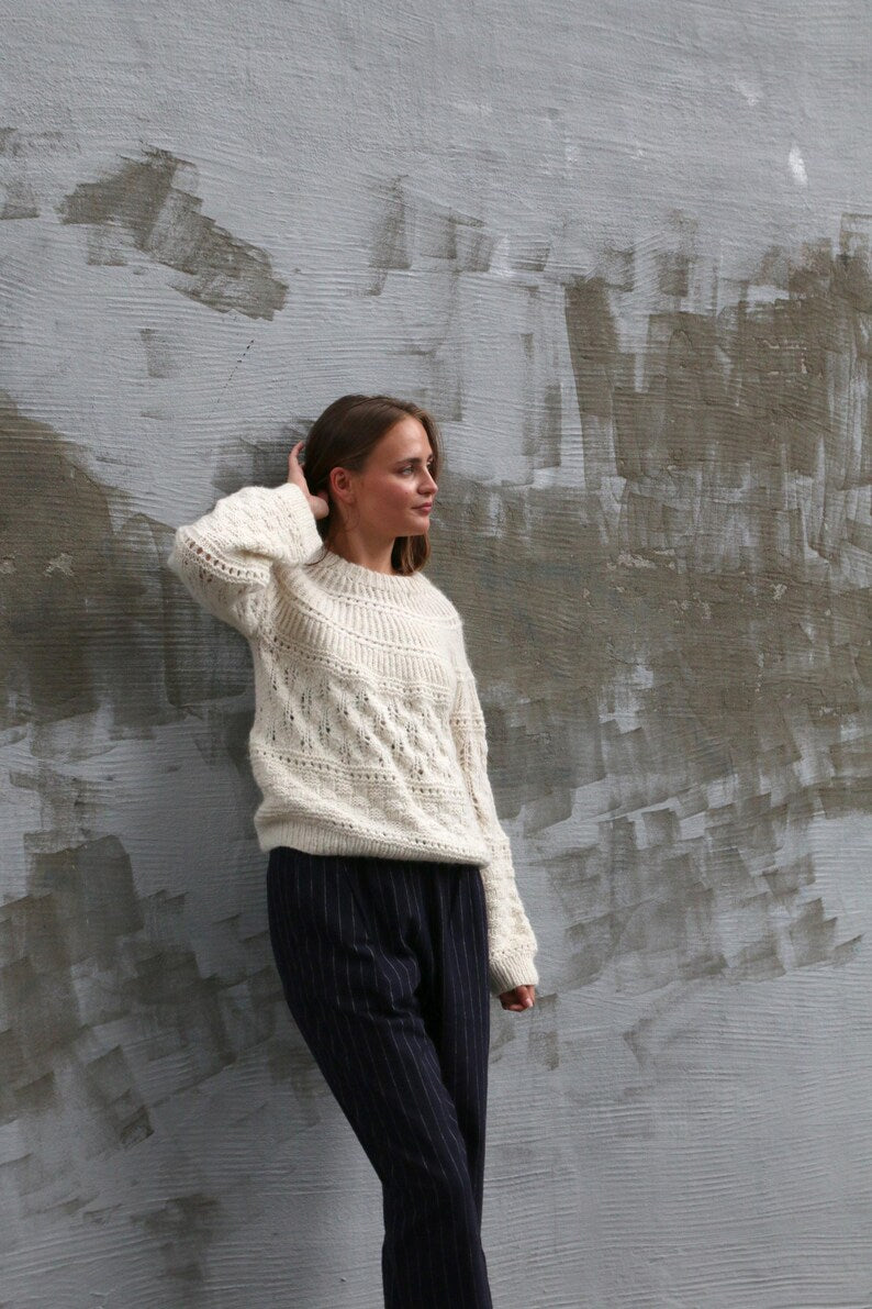 HIPPI Round Yoke Sweater Knitting Pattern