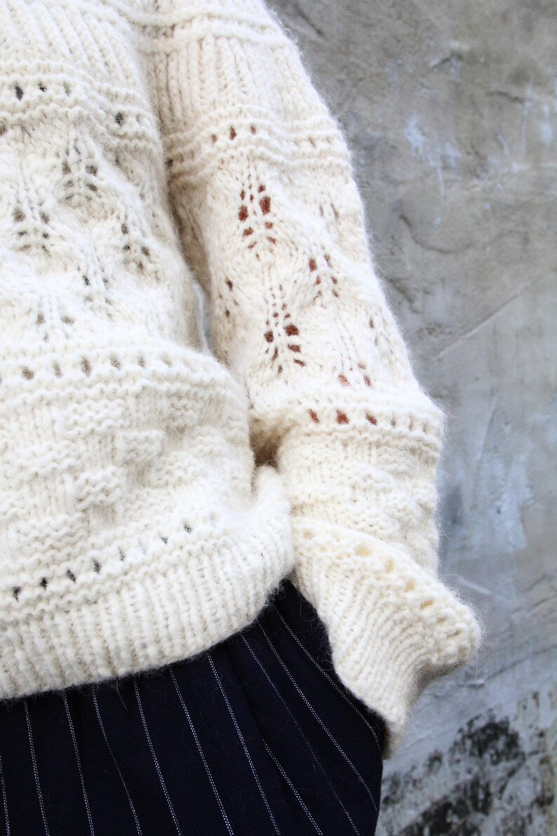 HIPPI Round Yoke Sweater Knitting Pattern