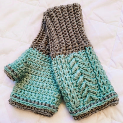 Crochet Fingerless Gloves Pattern