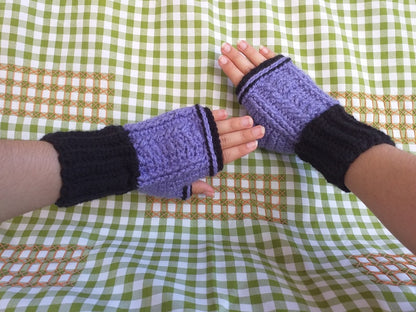 Crochet Fingerless Gloves Pattern