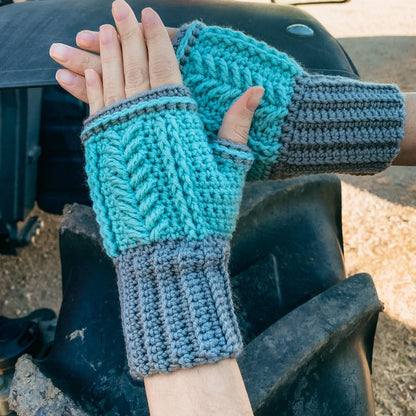 Crochet Fingerless Gloves Pattern