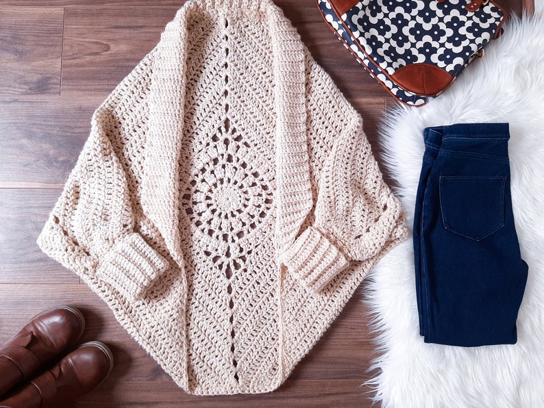 Crochet Dream Catcher Cardi Pattern