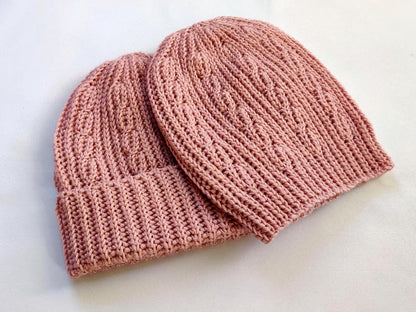 Classic Cable Beanie Crochet Pattern