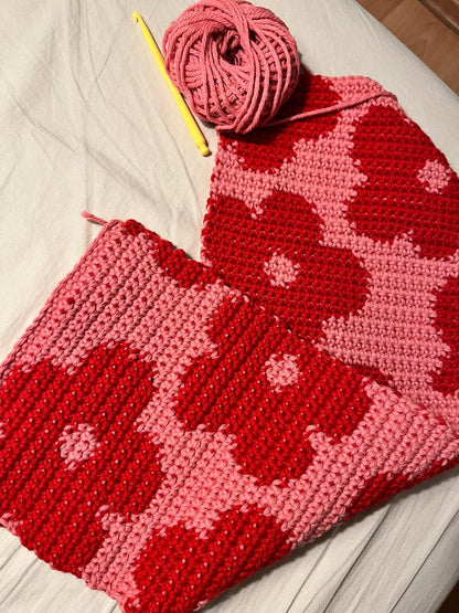 Flower Scarf Flora Crochet Pattern