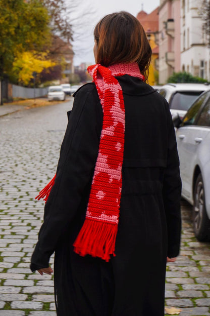 Flower Scarf Flora Crochet Pattern