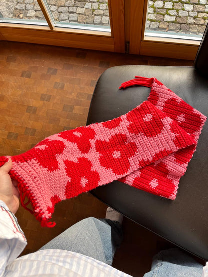 Flower Scarf Flora Crochet Pattern