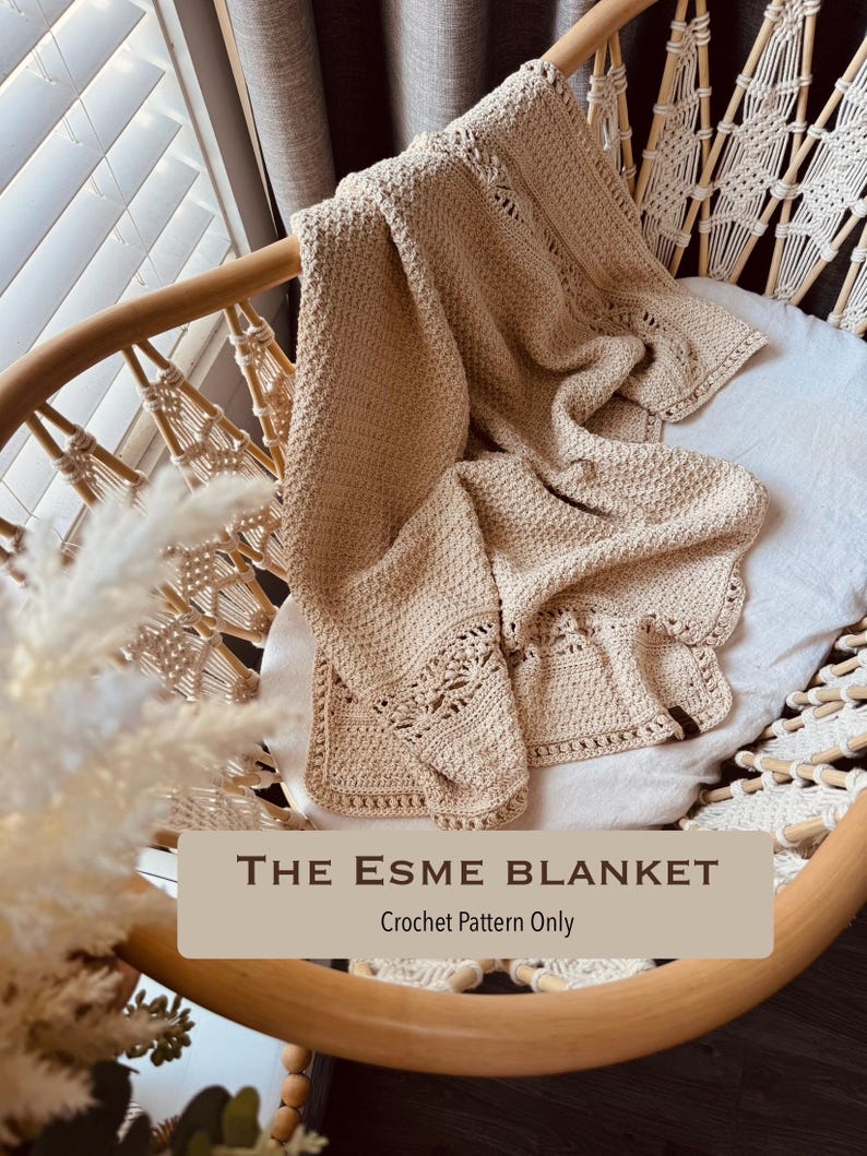 Easy Crochet Blanket Pattern