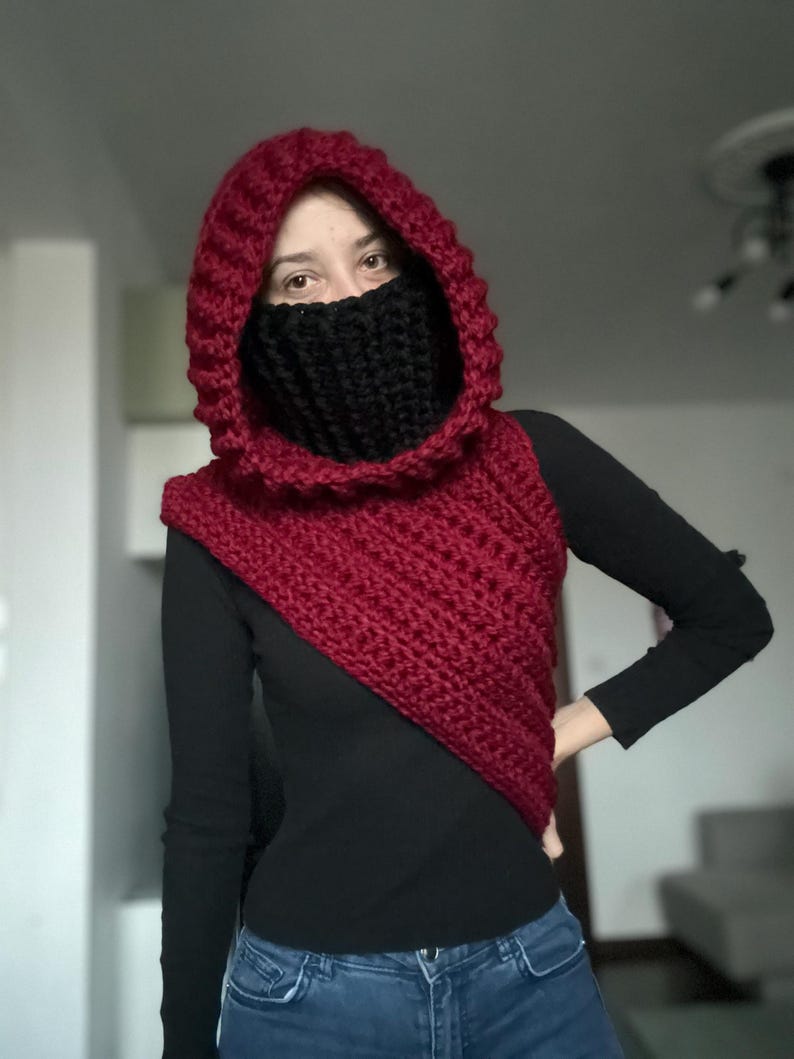 Tawarwaith Hooded Vest crochet pattern