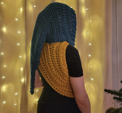 Tawarwaith Hooded Vest crochet pattern