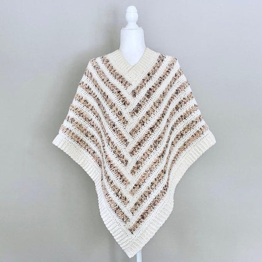 Maple Lodge Poncho Crochet Pattern