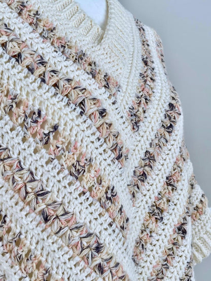 Maple Lodge Poncho Crochet Pattern