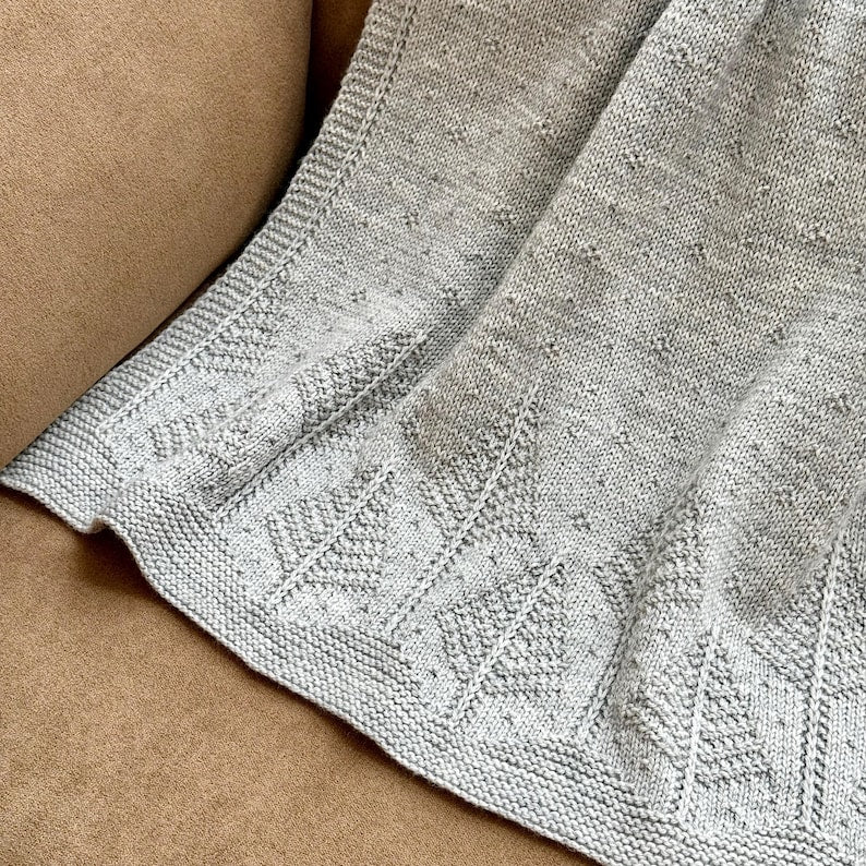 Seton Portage blanket worsted PATTERN