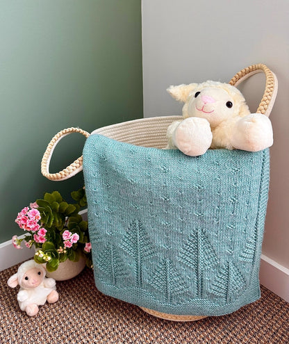 Seton Portage blanket worsted PATTERN