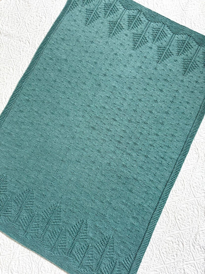 Seton Portage blanket worsted PATTERN