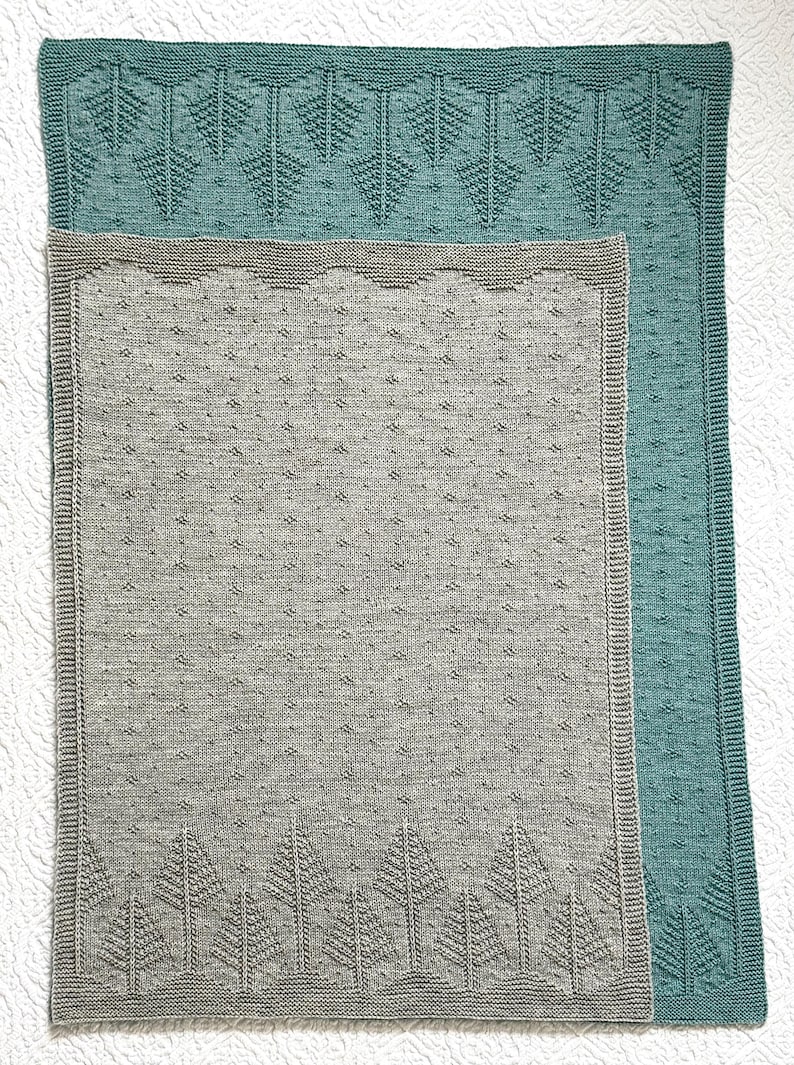 Seton Portage blanket worsted PATTERN