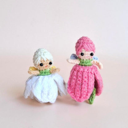 Reversible Jasmine and Mini Tulip Fairy Crochet Pattern