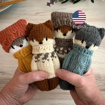 Pocket Buddies - KNITTING PATTERN