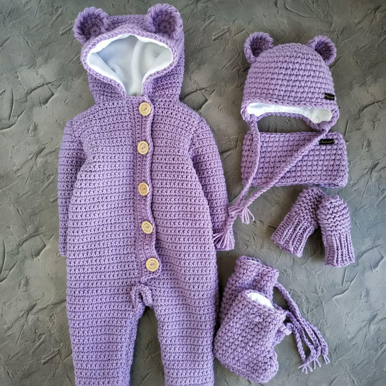 Crochet Baby Romper Pattern