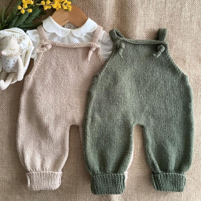 Stork Jumpsuit Knitting Pattern