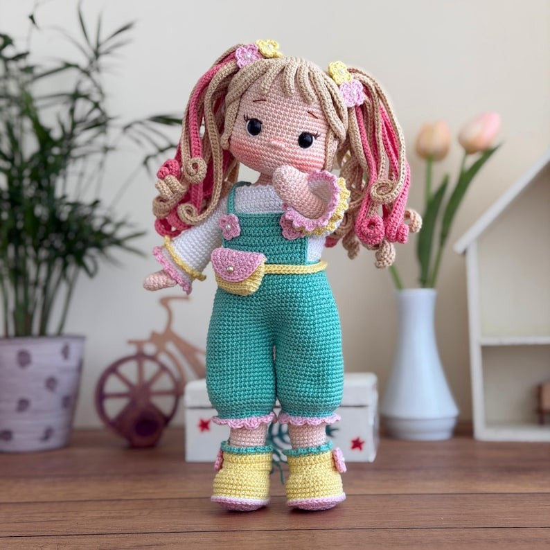 Miraya Crochet Doll Amigurumi Pattern