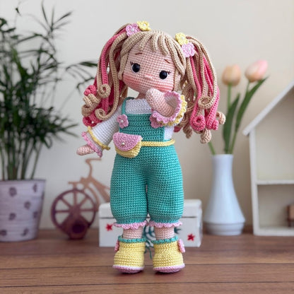 Miraya Crochet Doll Amigurumi Pattern