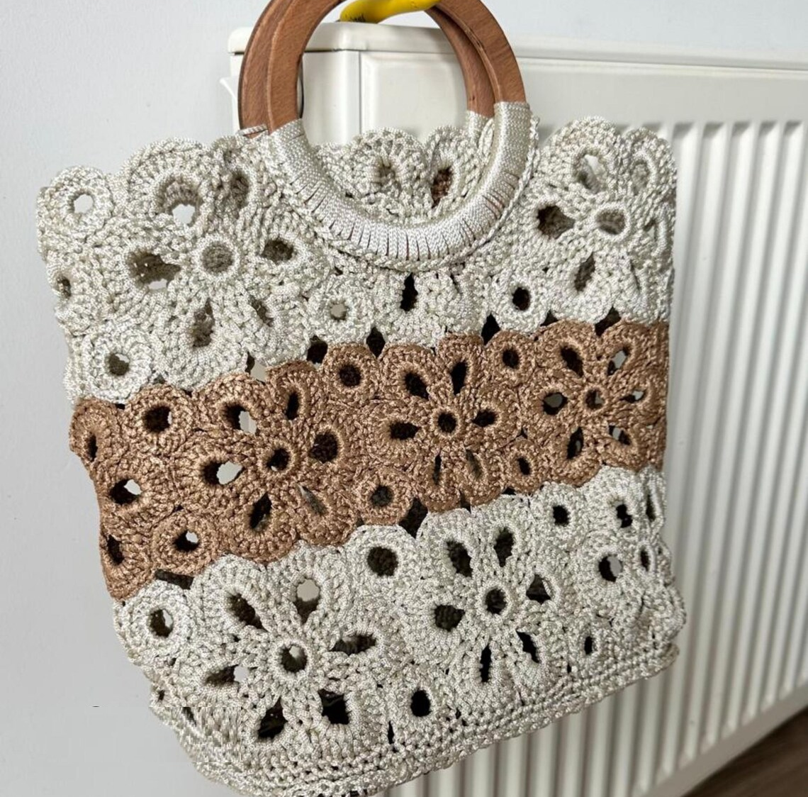 👜Crochet Flower Bag Pattern 🌸✨